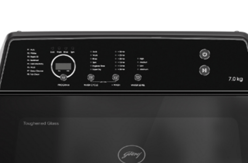 Godrej 7 Kg 5 Star WTEON VLVT70 5.0 FDTN MTBK Fully-Automatic Top Loading Washing Machine - Image 2